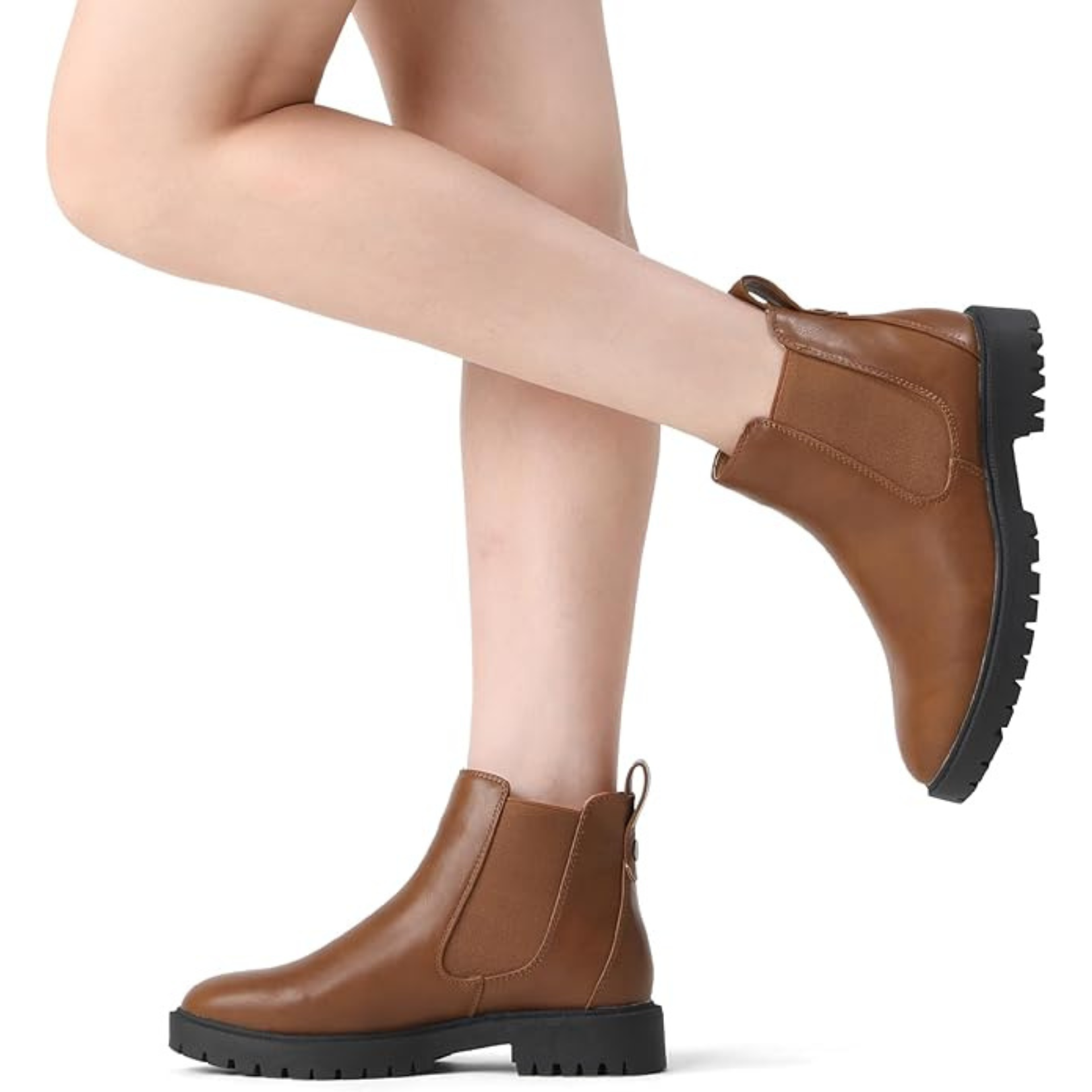 RS Women's Low Heel Chelsea Ankle Boots
