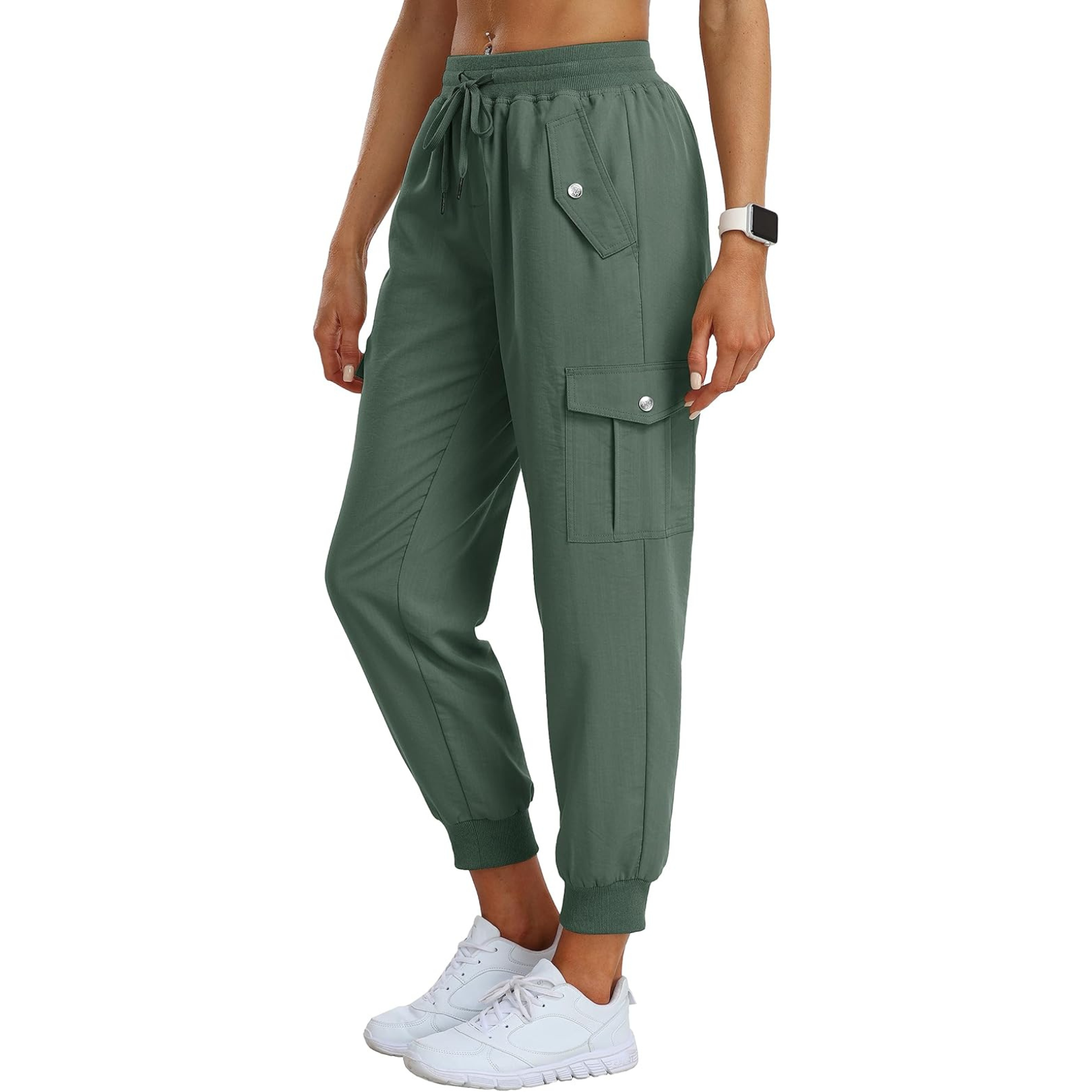 Women's Outdoor Cargo Joggers Lightweight