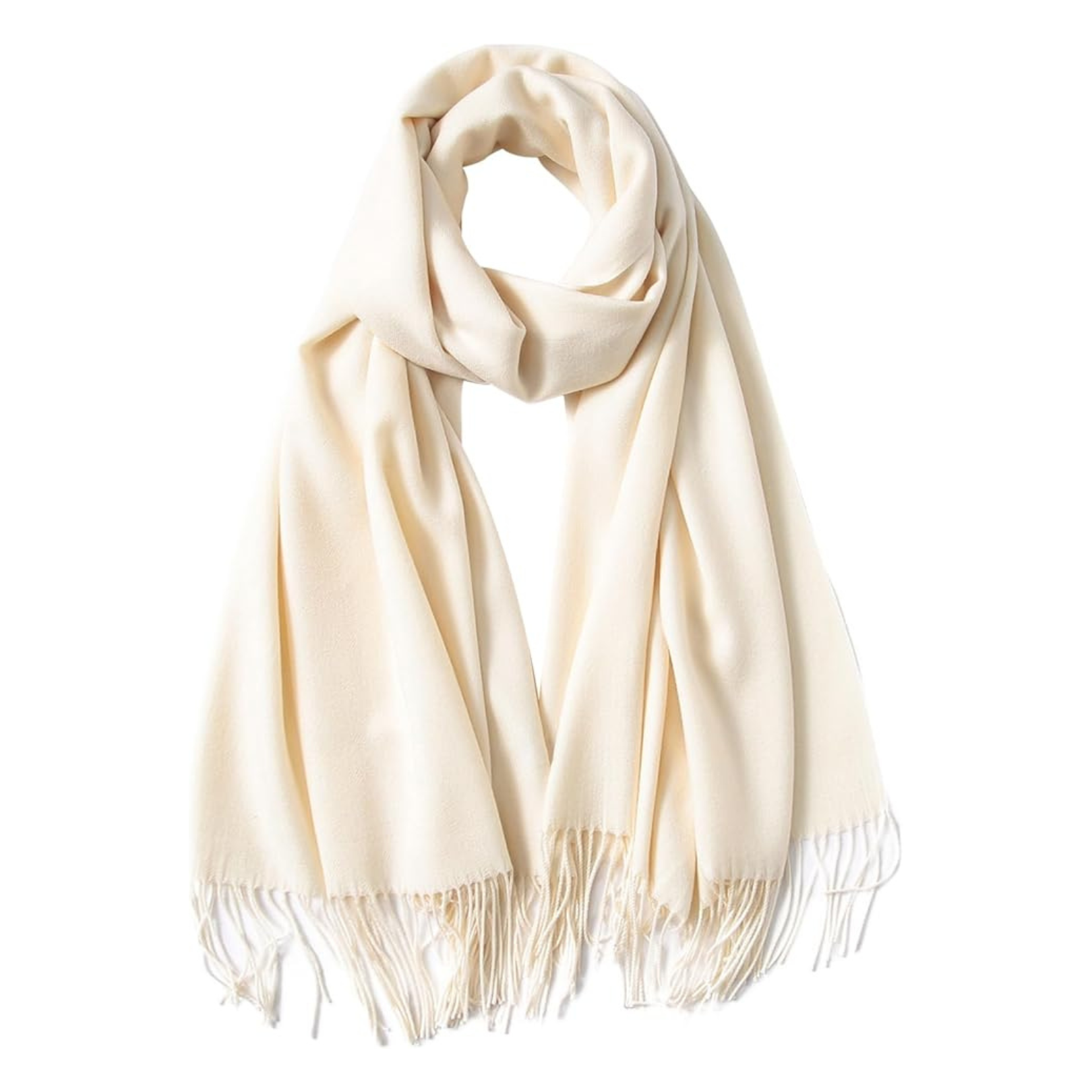 Pashmina Shawls Ivory